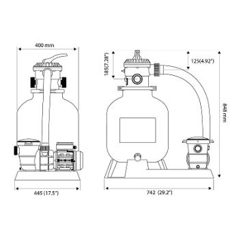 filtr tebas saturn 406mm