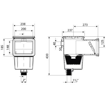 Skimmer Euro 15 l