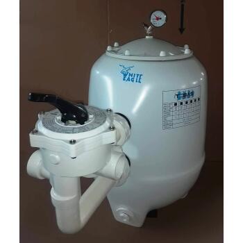 filtr Tebas White Eagle śr.550mm z zaworem 1 1/2" z pompą MICRO-50 = 10 m3/h przy H=6m , 230V