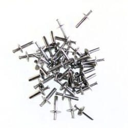 Aluminiowe nity montażowe 4,8 x 20 mm, 200 szt.