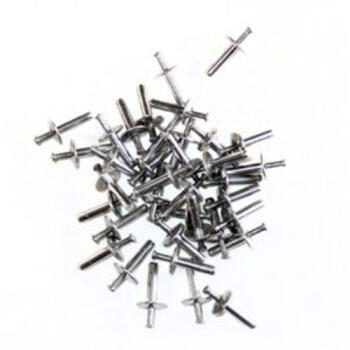 Aluminiowe nity montażowe 4,8 x 20 mm, 200 szt.