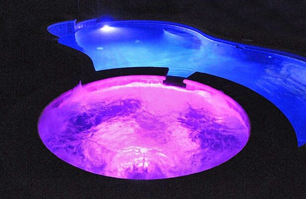 lampa basenowa led rgb
