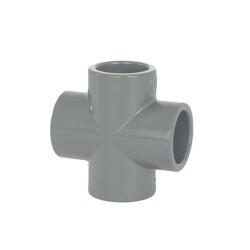 Czwórnik PCV-U 50mm 4 x klejony wewnętrznie
