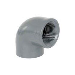 Kolano PCV-U 90° klejone wewnętrznie -gwint wewnętrzny 50mm 1 1/2''