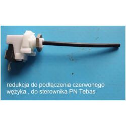 Redukcja dla czerwonego wężyka do sterownika TEBAS